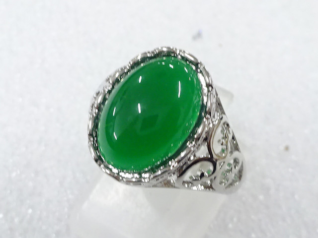COLORED STONE FASHION RING / JP SIZE 11